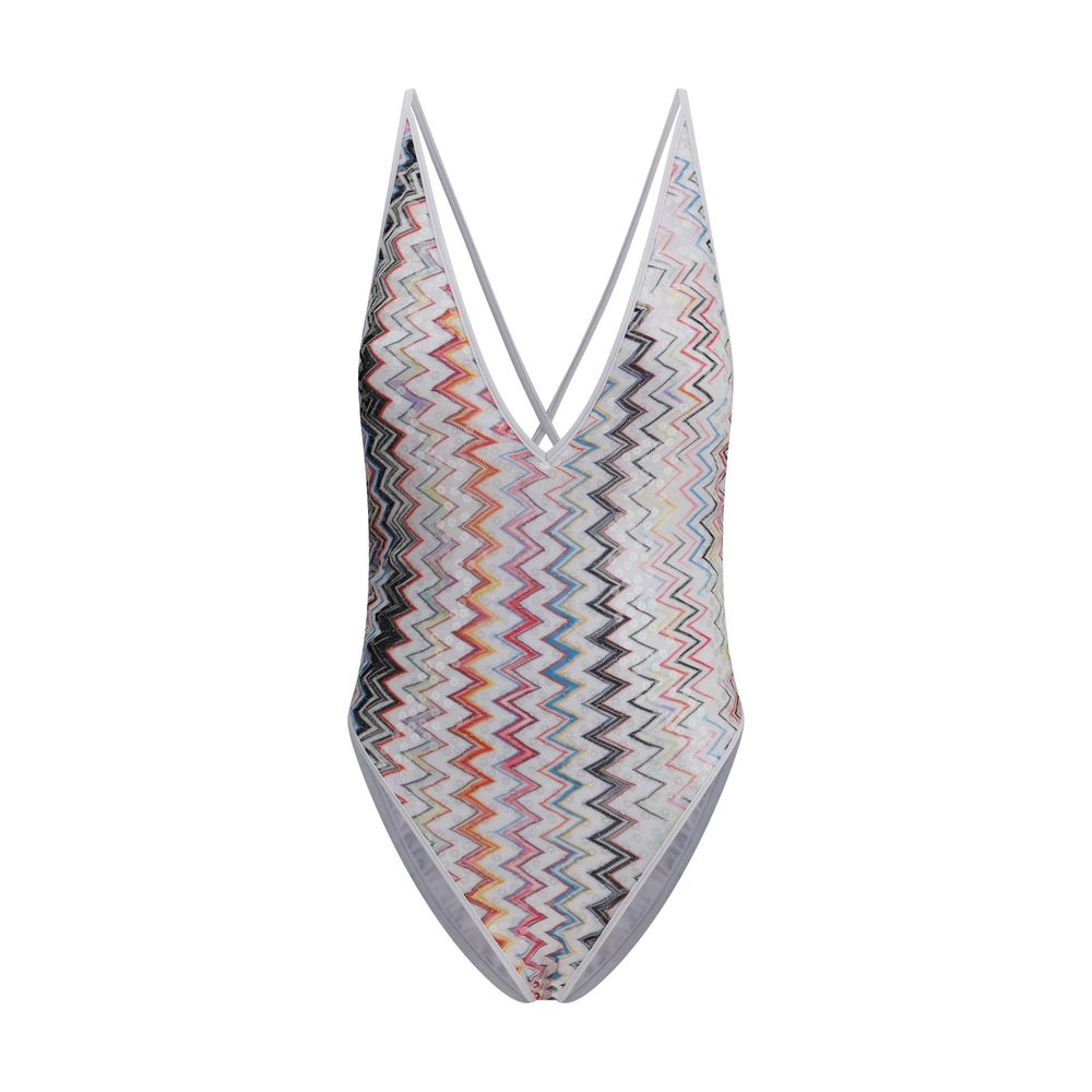 Missoni Iconic zig zag Swimsuit