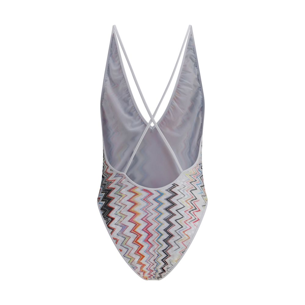 Missoni Iconic zig zag Swimsuit