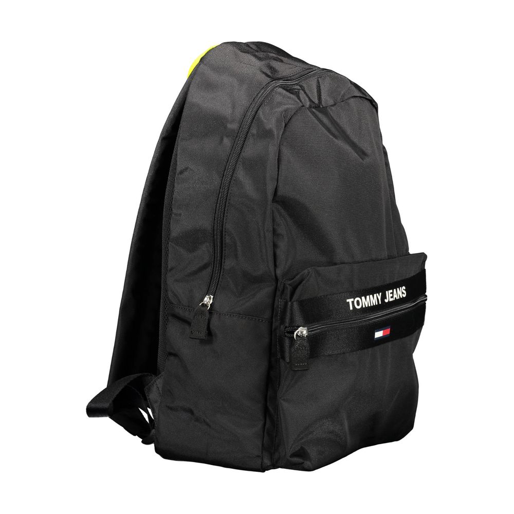 Tommy Hilfiger – Schwarzer Polyester-Rucksack