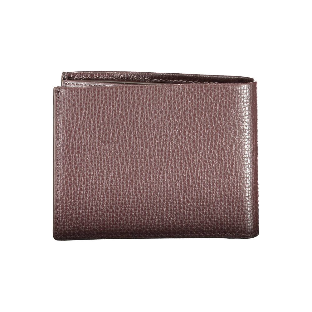 Calvin Klein Braune Lederbrieftasche