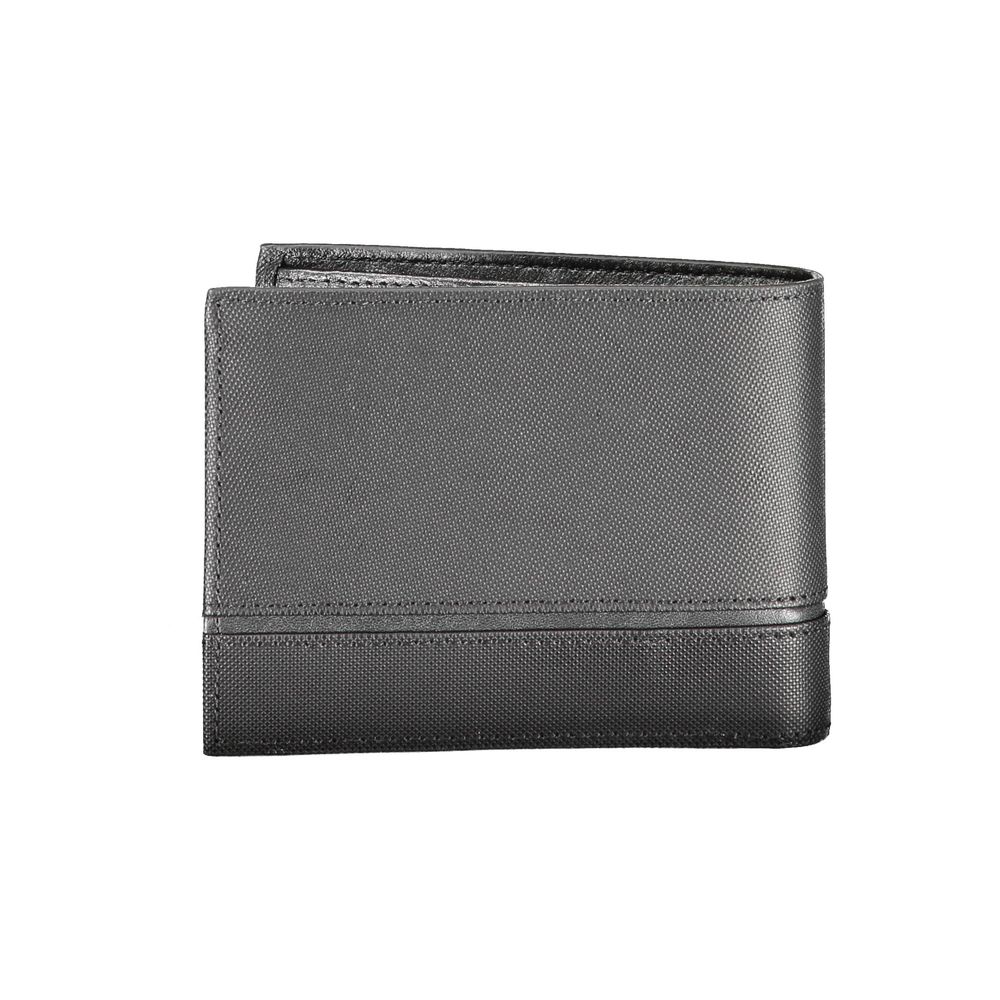Calvin Klein Schwarze Lederbrieftasche
