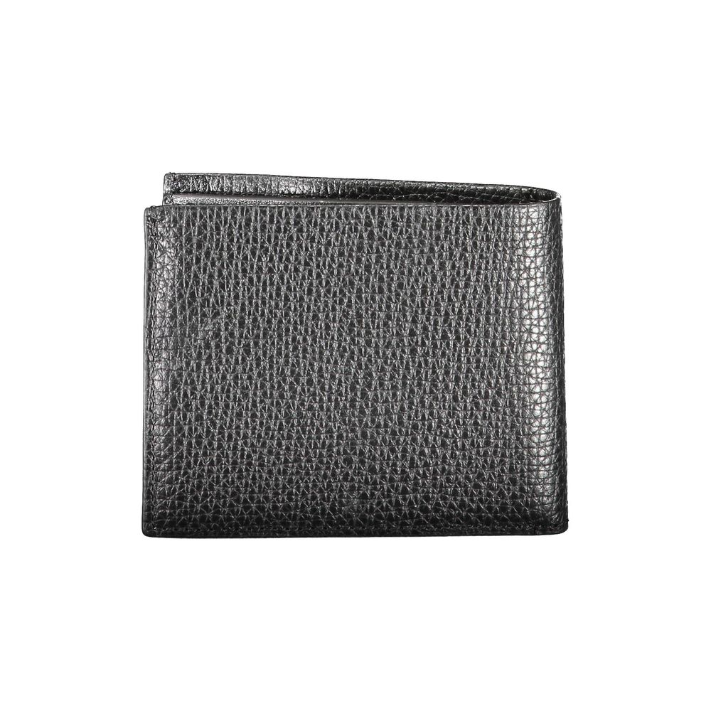 Calvin Klein Schwarze Lederbrieftasche