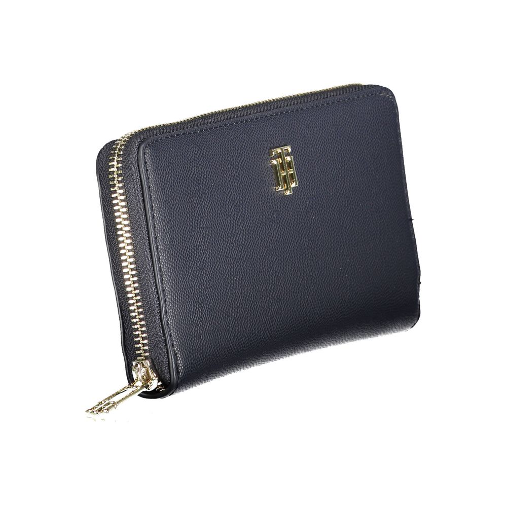 Tommy Hilfiger – Blaue Polyethylen-Geldbörse