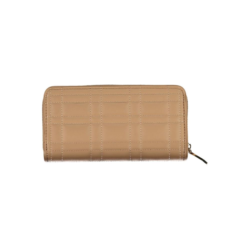 Calvin Klein Beige Polyester-Geldbörse