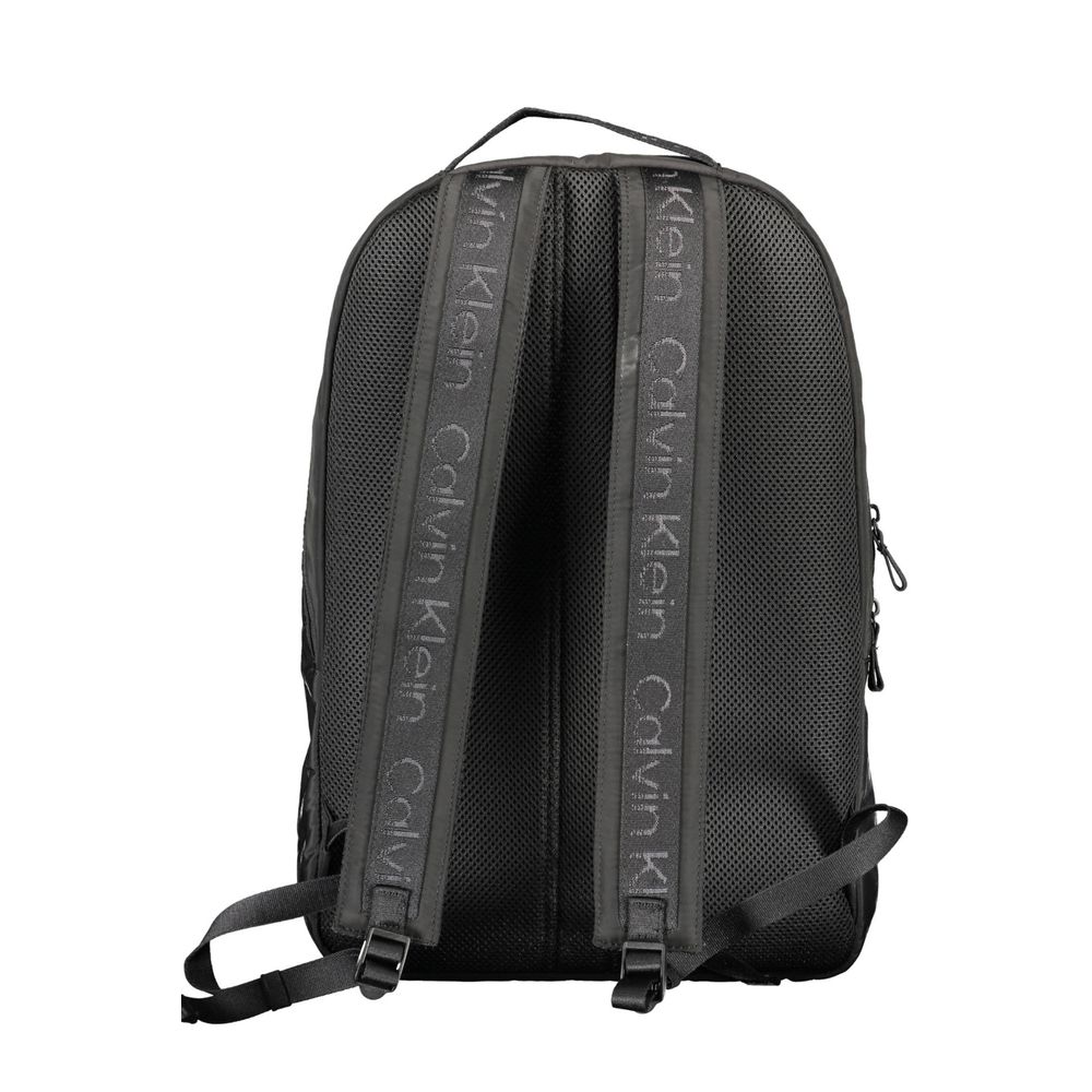 Calvin Klein – Schwarzer Polyester-Rucksack