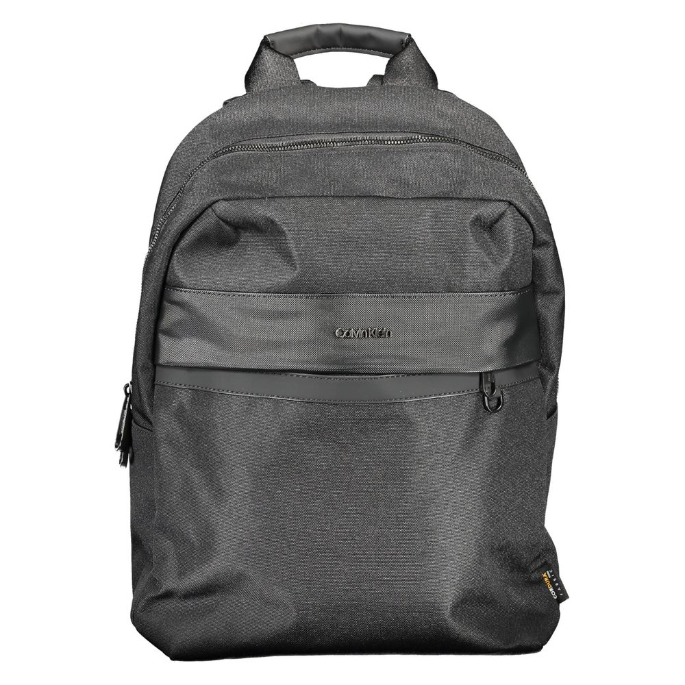 Calvin Klein – Schwarzer Polyester-Rucksack