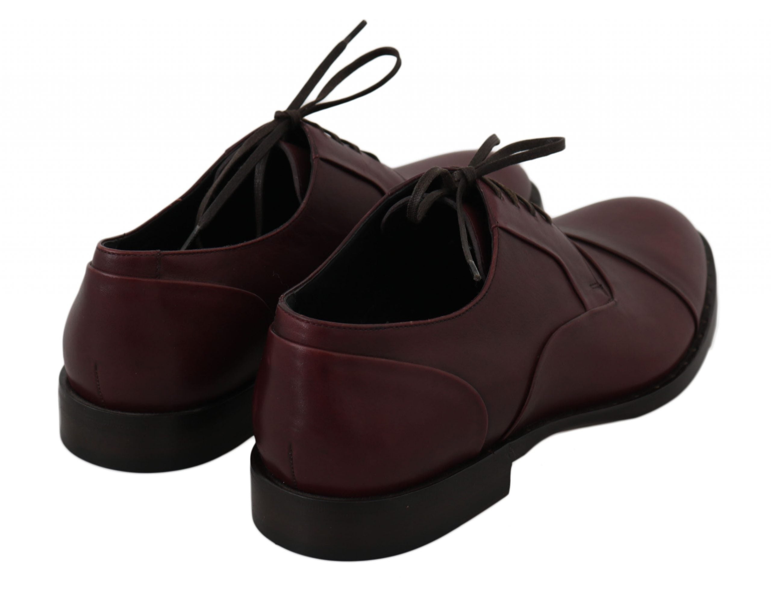 Dolce &amp; Gabbana Elegante Abendschuhe aus bordeauxrotem Leder
