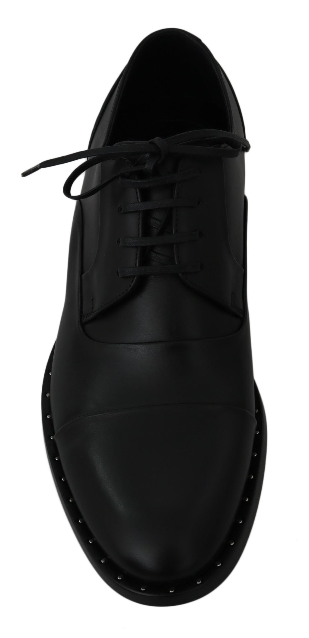 Dolce &amp; Gabbana – Elegante Abendschuhe aus schwarzem Leder