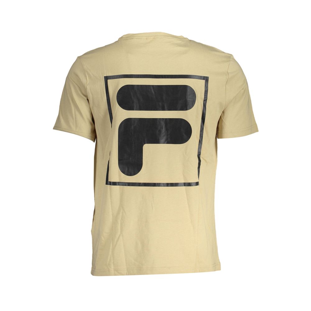 Fila – Beiges Baumwoll-T-Shirt