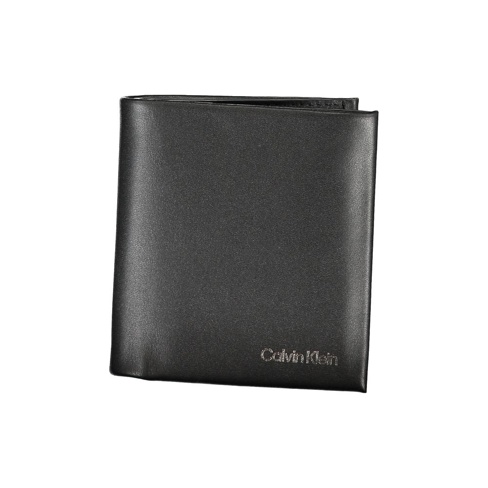 Calvin Klein Schwarze Polyester-Geldbörse