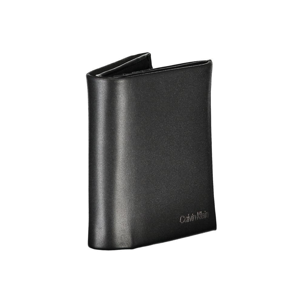 Calvin Klein Schwarze Polyester-Geldbörse