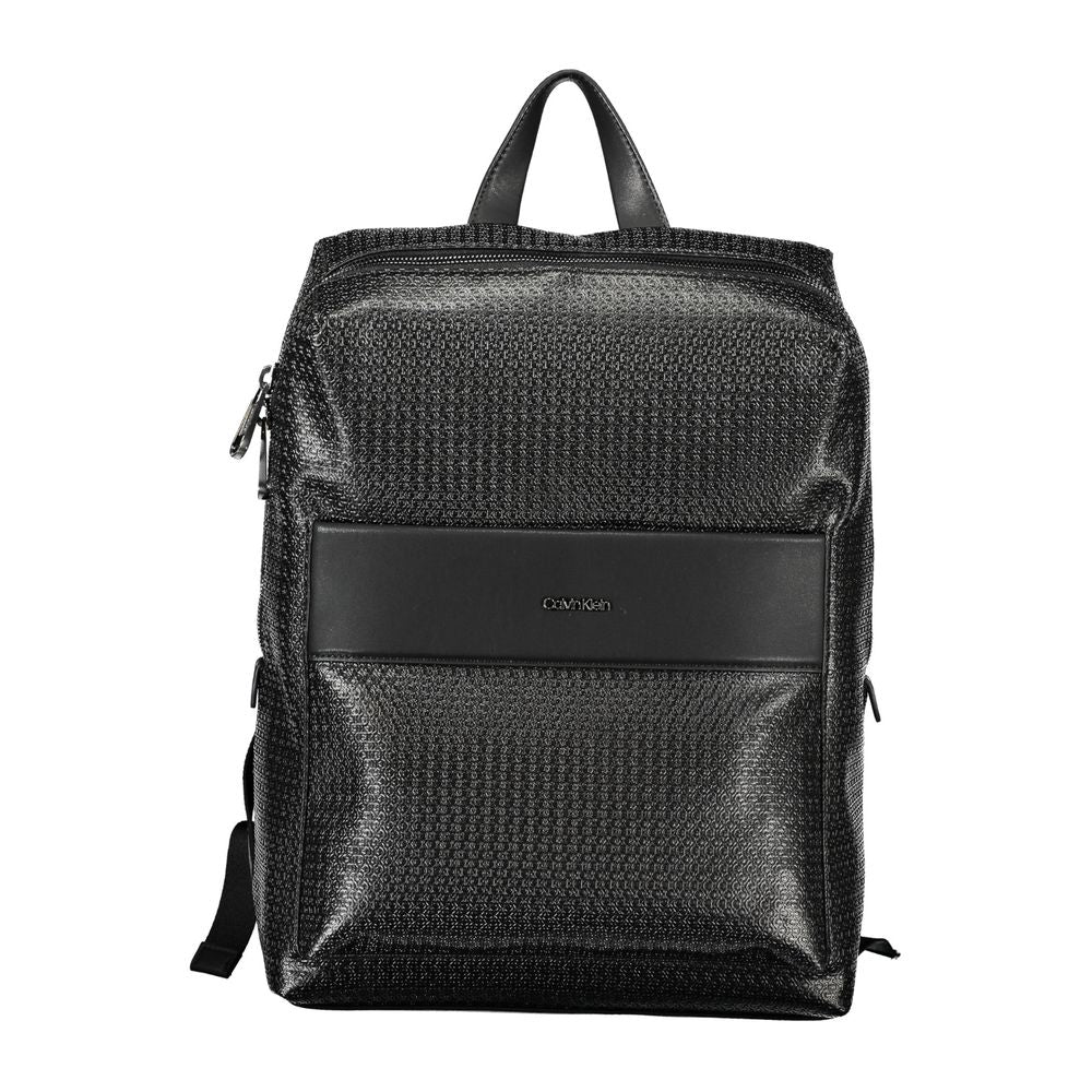 Calvin Klein – Schwarzer Polyester-Rucksack