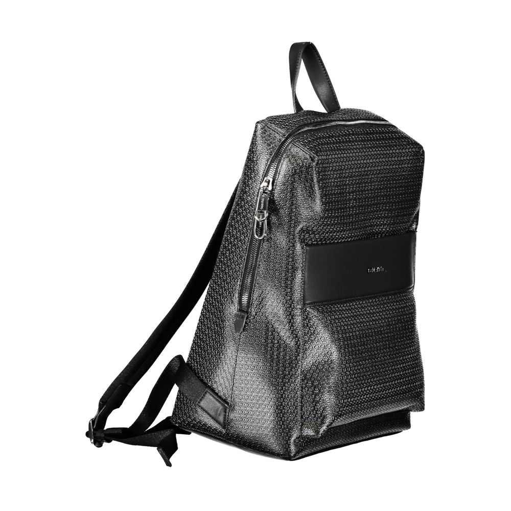 Calvin Klein – Schwarzer Polyester-Rucksack