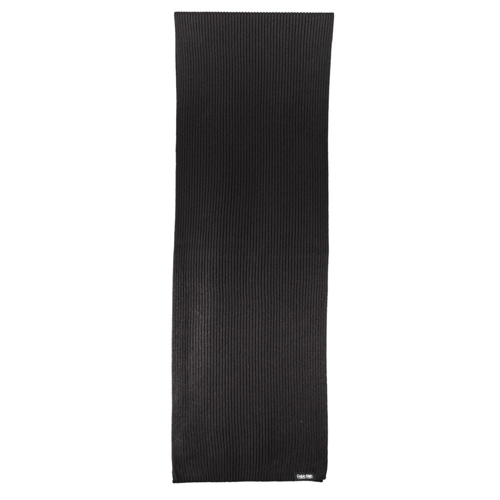 Calvin Klein – Schwarzer Baumwollschal