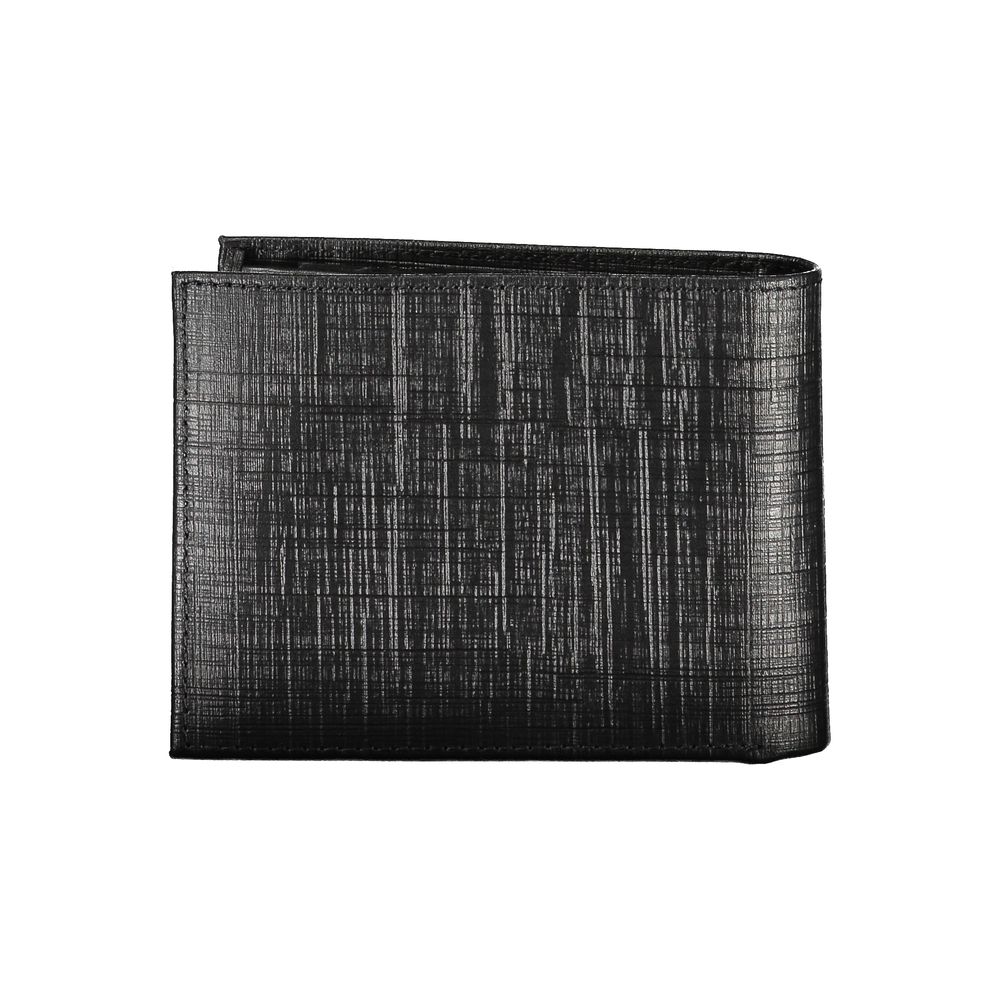 Calvin Klein Schwarze Lederbrieftasche