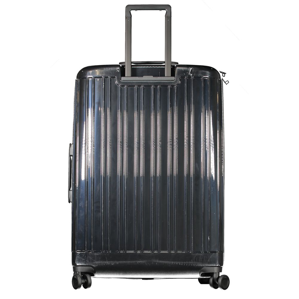 Piquadro Schwarzes Polycarbonat-Gepäck und Reise