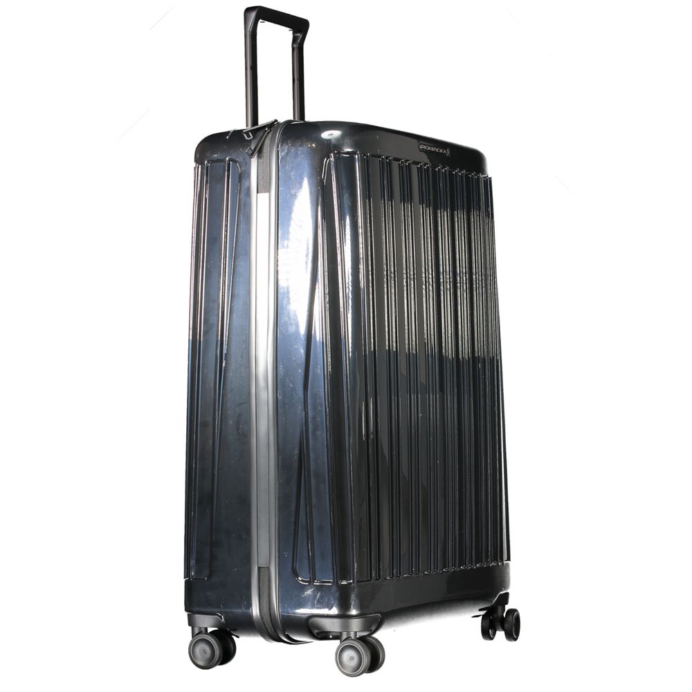 Piquadro Schwarzes Polycarbonat-Gepäck und Reise