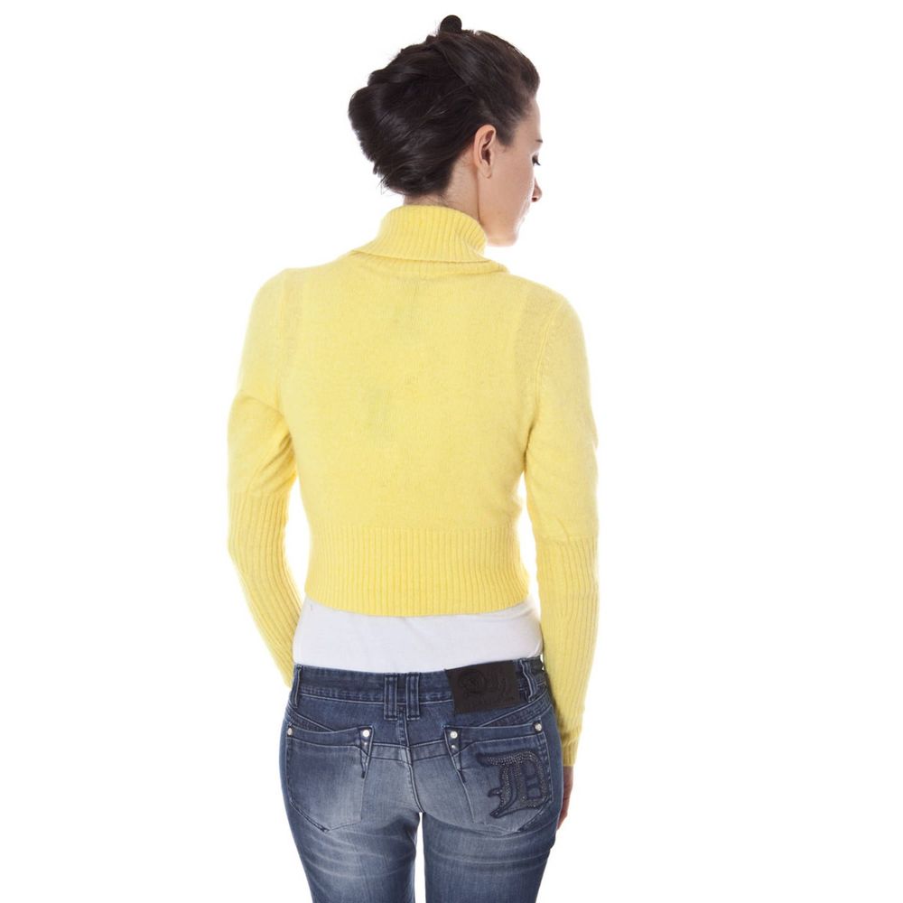 Datch Gelber Wollpullover