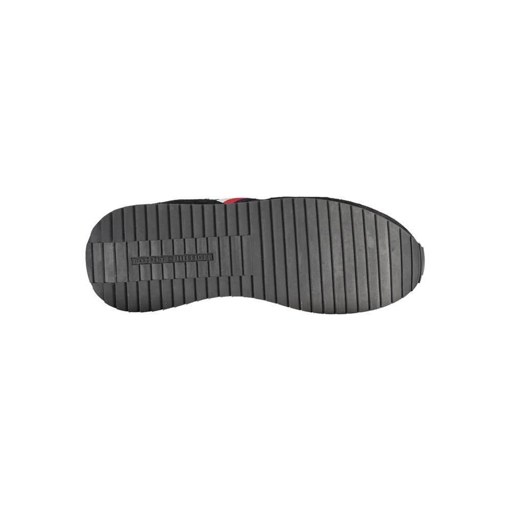 Tommy Hilfiger – Schwarze Polyester-Sneaker