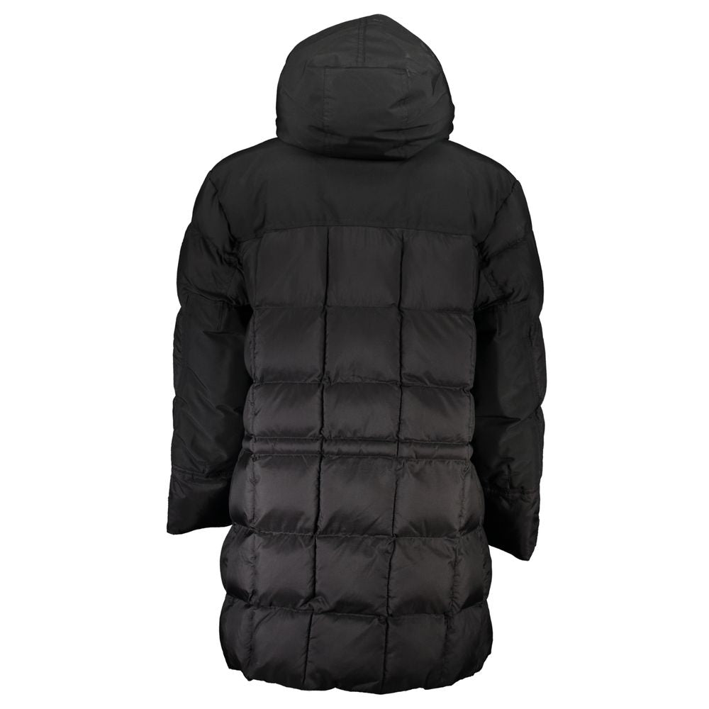 Hugo Boss Schwarze Polyamid-Herrenjacke