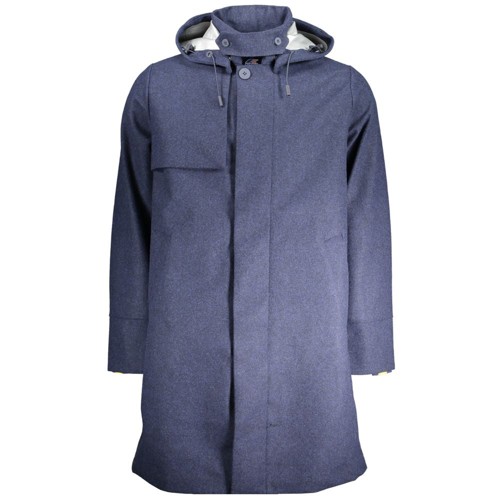 K-WAY Herrenjacke aus Polyester, Blau