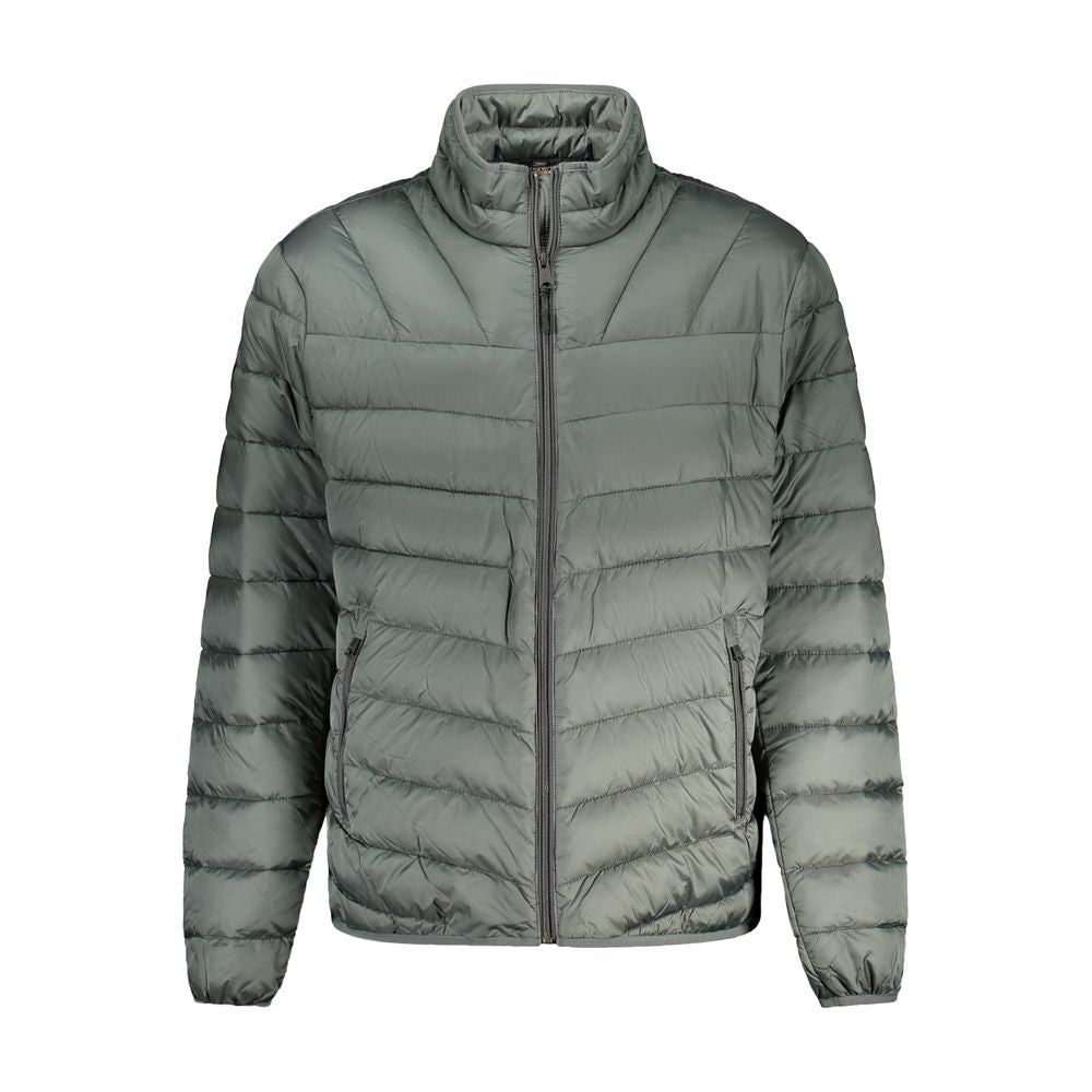 Napapijri Grüne Polyamid-Herrenjacke