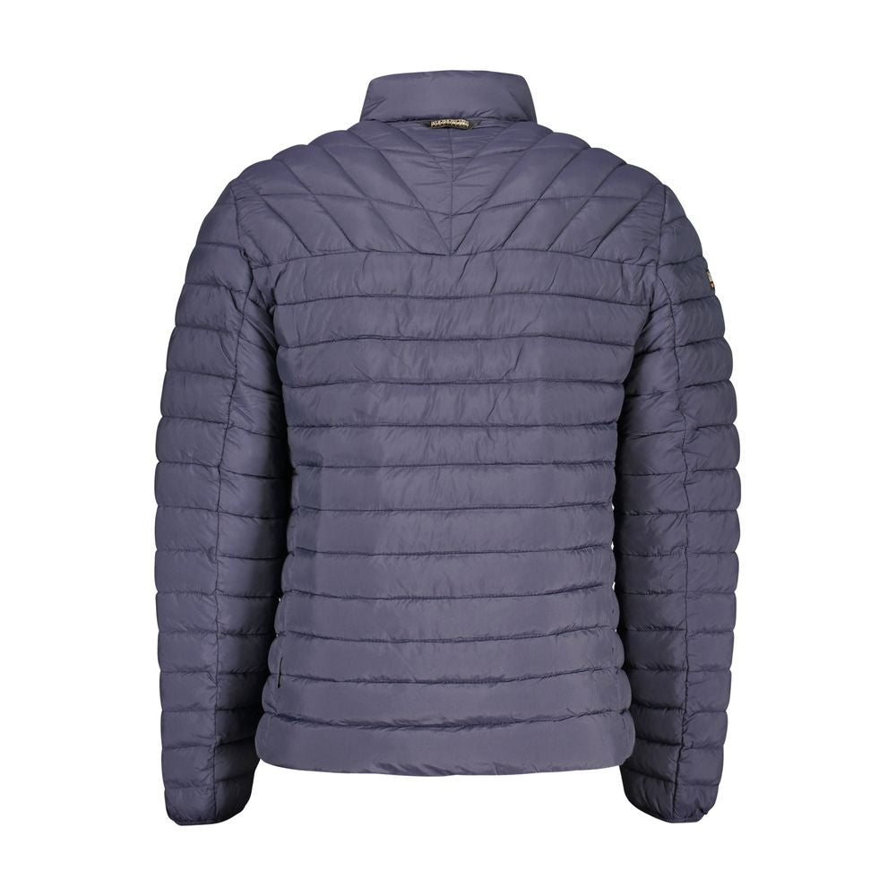 Napapijri Blaue Polyamid-Herrenjacke