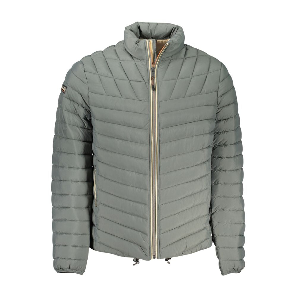 Napapijri Grüne Polyamid-Herrenjacke