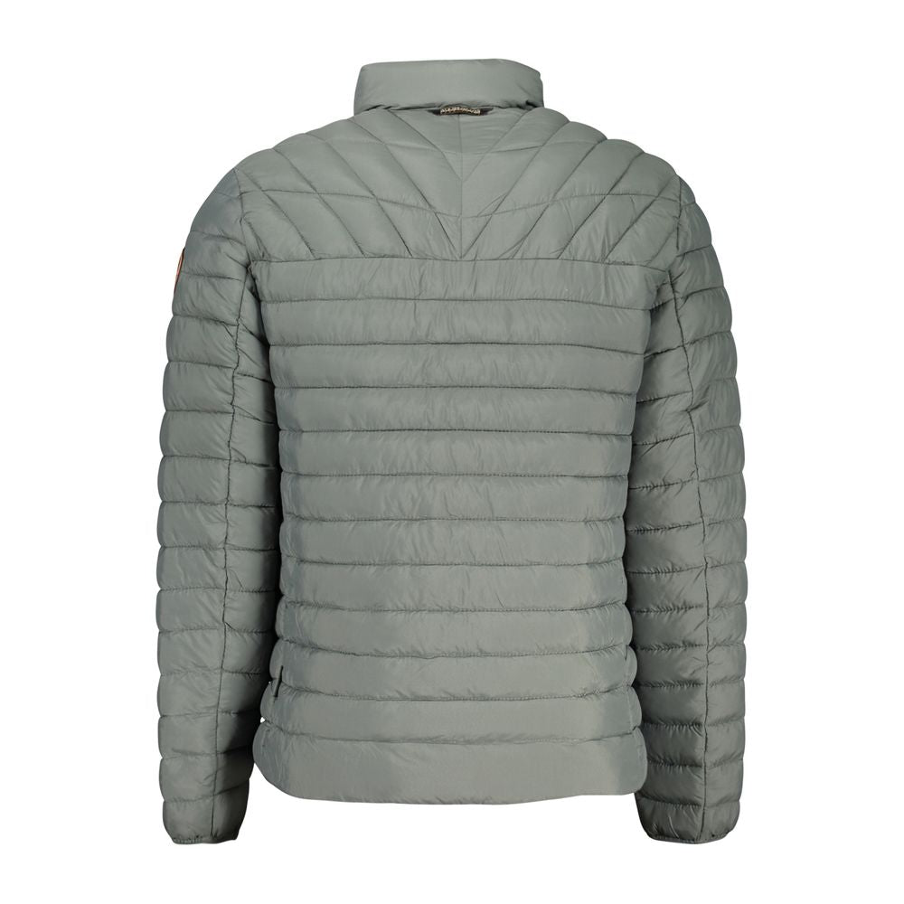 Napapijri Grüne Polyamid-Herrenjacke