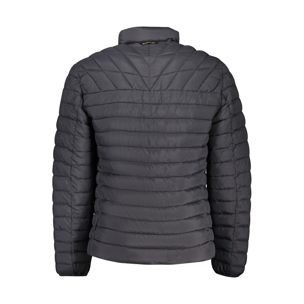 Napapijri Schwarze Polyamid-Herrenjacke