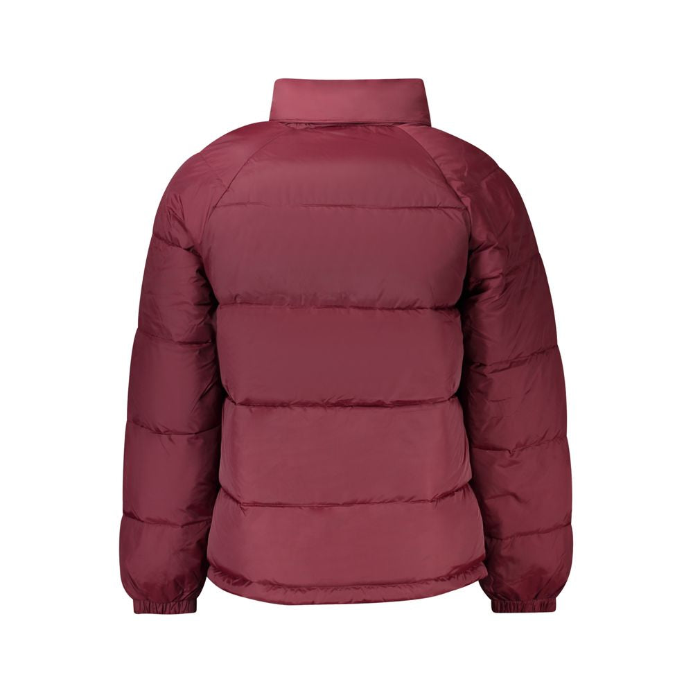 Tommy Hilfiger – Rote Herrenjacke aus recyceltem Polyester