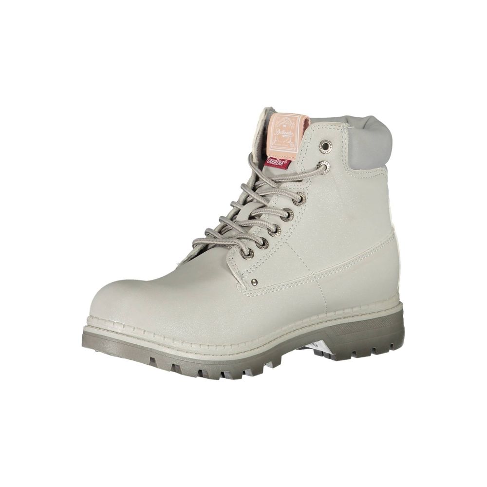 Carrera Grauer Polyesterstiefel