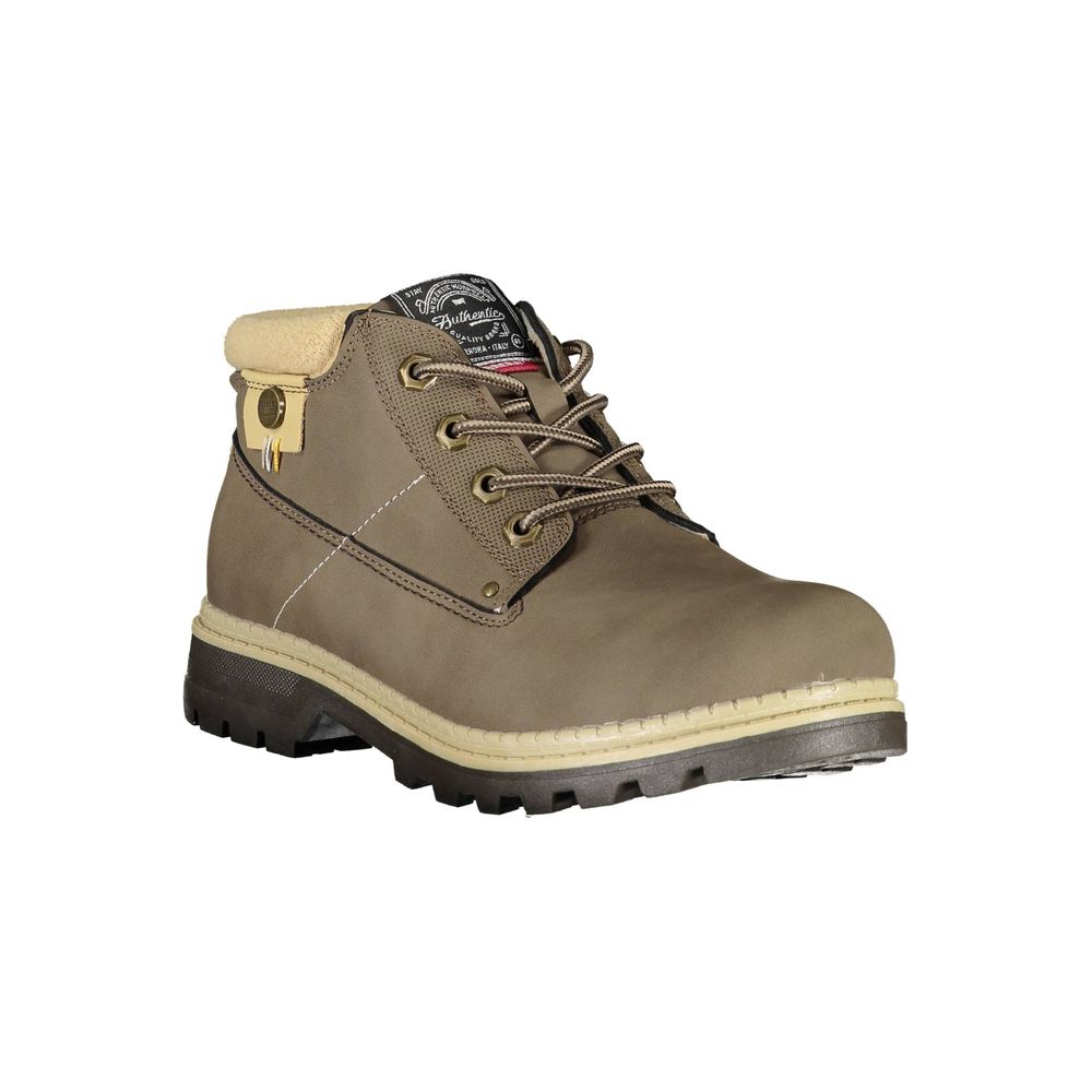 Carrera Brauner Polyesterstiefel