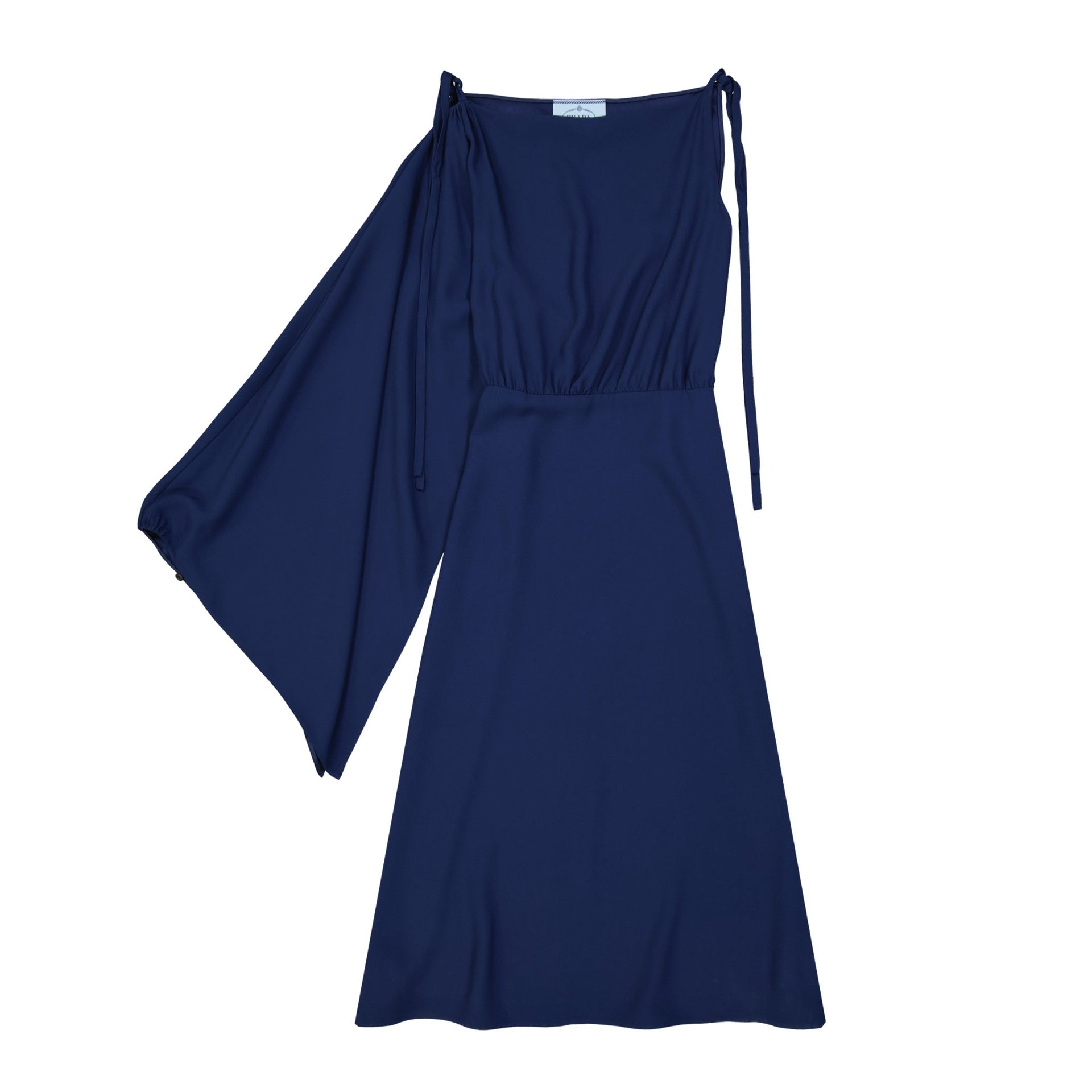 Prada Flared One Sleeve Midi Dress – Siebentaschen