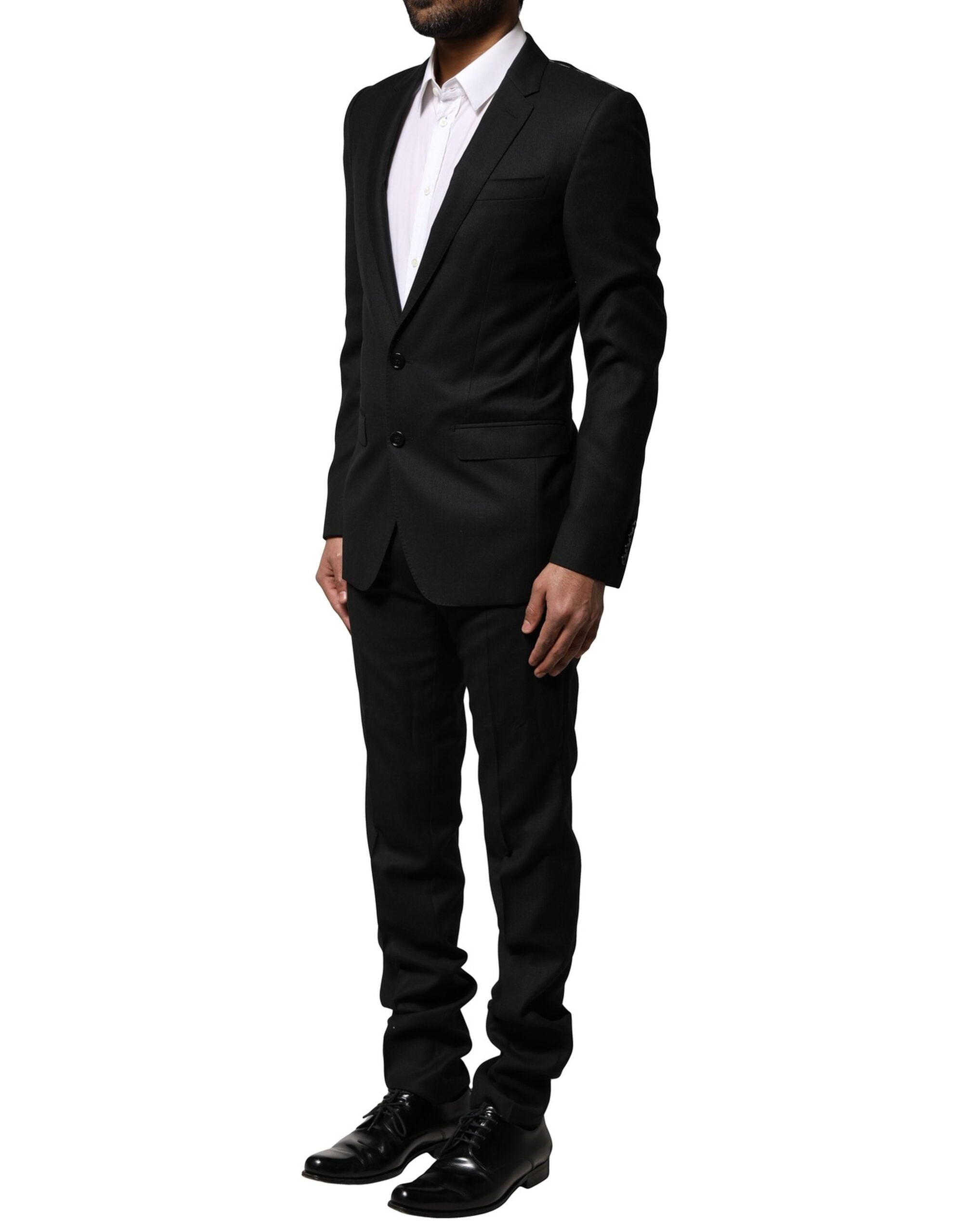 Dolce &amp; Gabbana – Blauer MARTINI-Zweiteiler aus Wolle