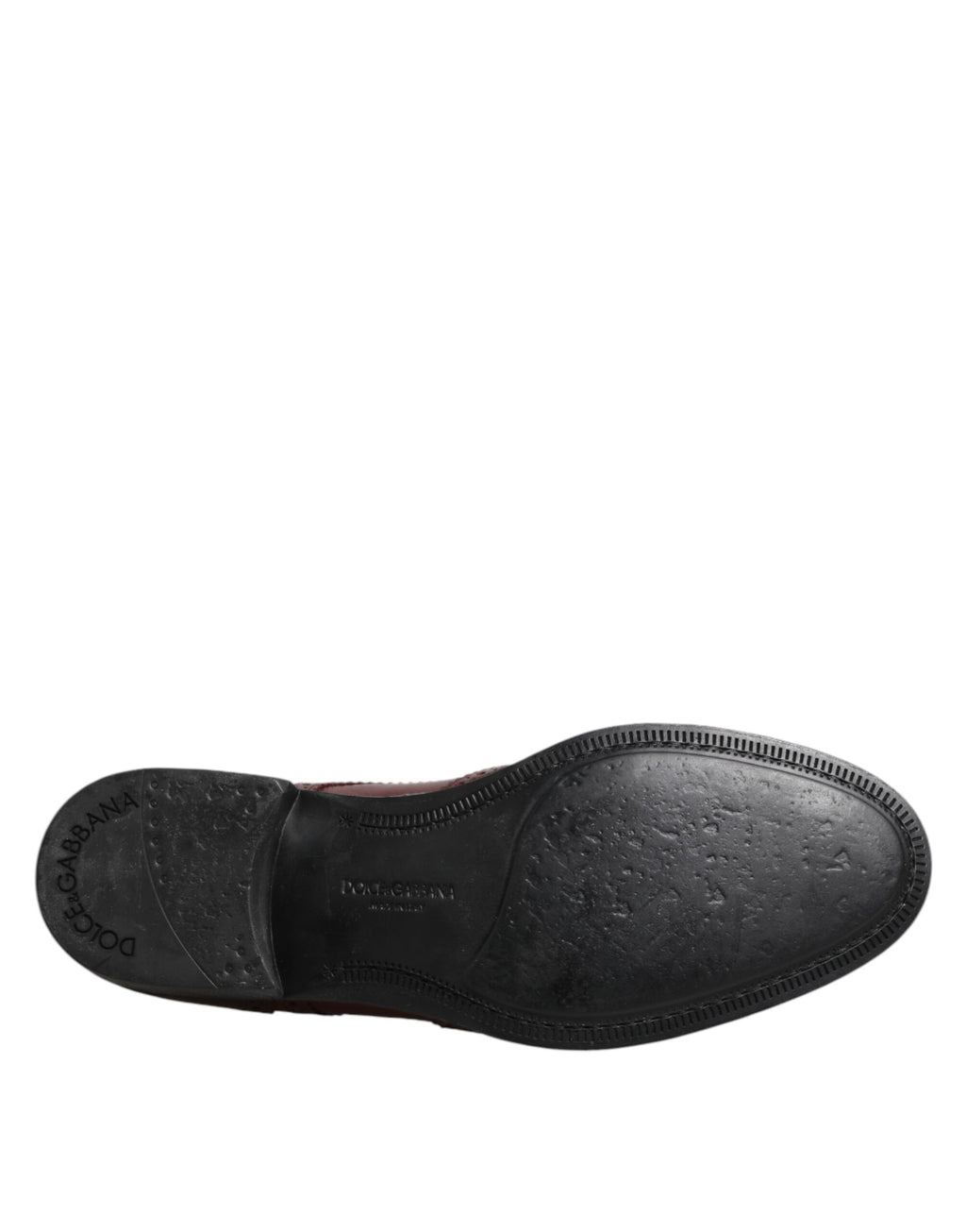 Dolce &amp; Gabbana – Braune Derby-Schuhe aus Leder mit Schnürung