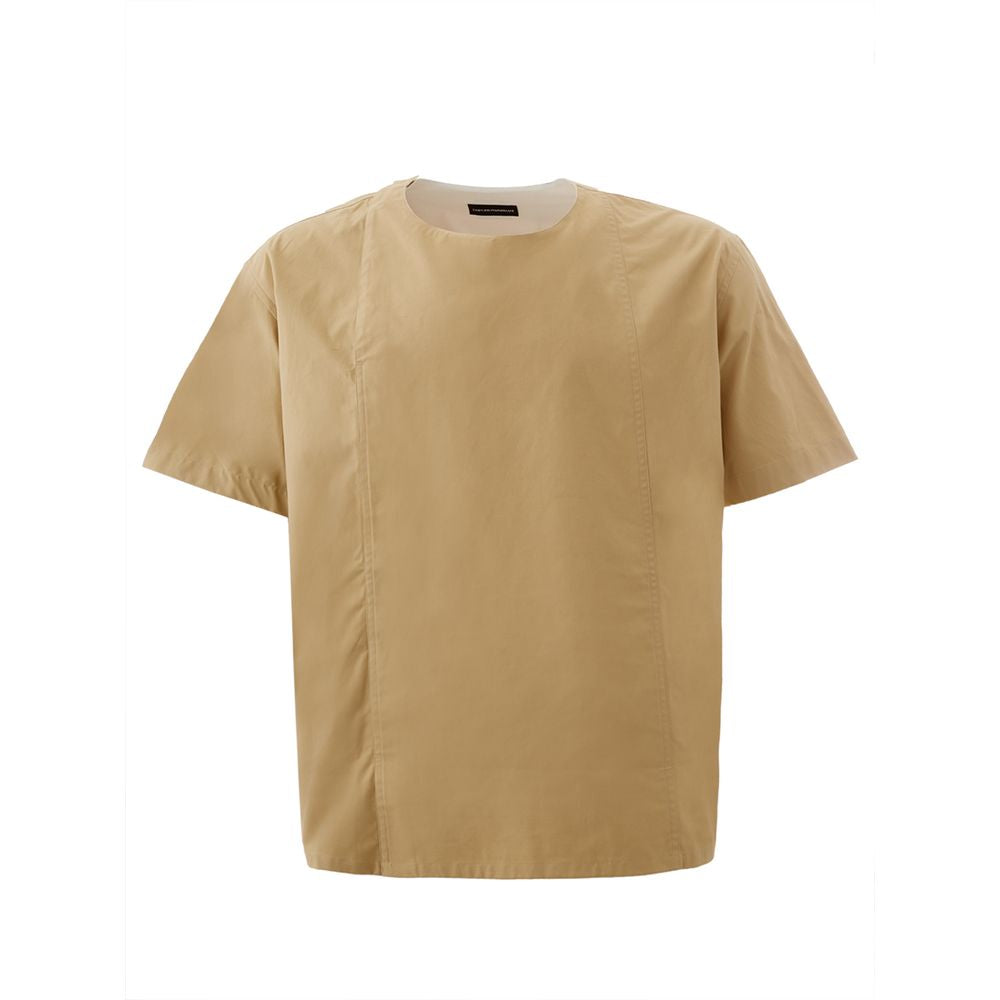 Emporio Armani – Braunes Baumwoll-T-Shirt