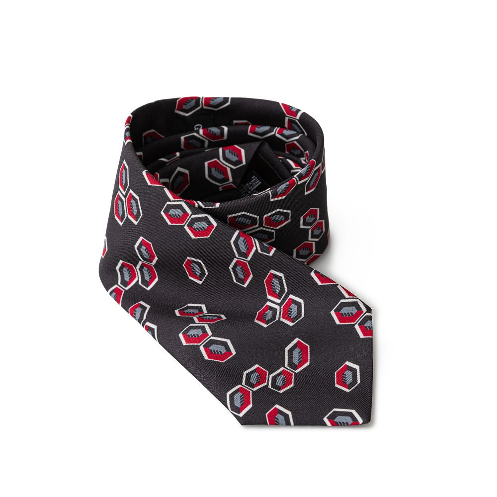 Giorgio Armani Graue Seidenkrawatten und Fliege