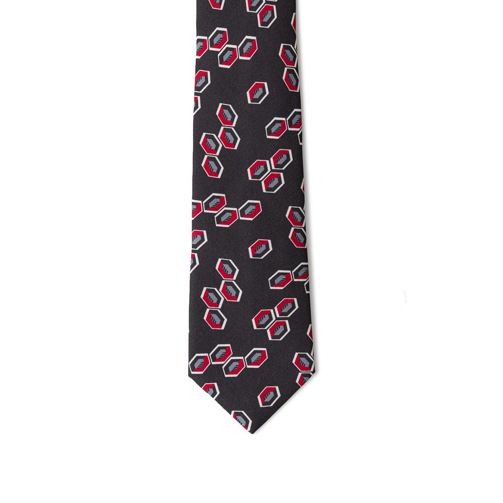 Giorgio Armani Graue Seidenkrawatten und Fliege