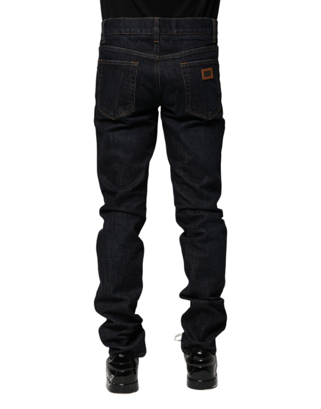 Dolce &amp; Gabbana Schwarze Skinny-Jeans aus Baumwolle für Herren