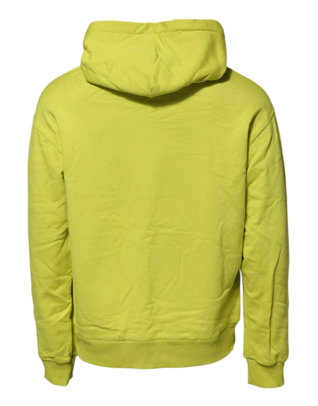 Dolce &amp; Gabbana – Grünes Sweatshirt mit Kapuze und Logo aus Baumwolle