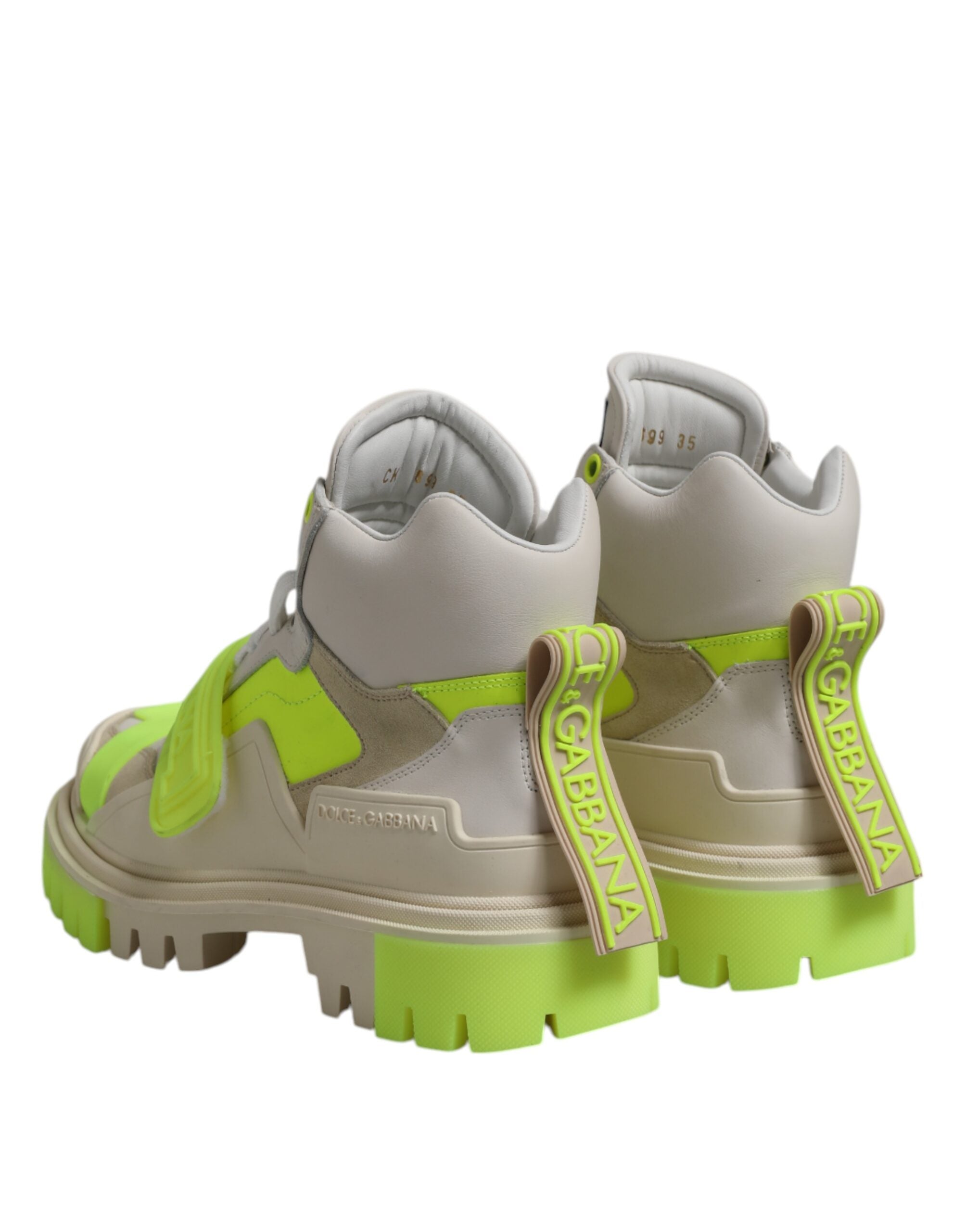 Dolce &amp; Gabbana Mehrfarbige Trekkingstiefel Sneakers Schuhe