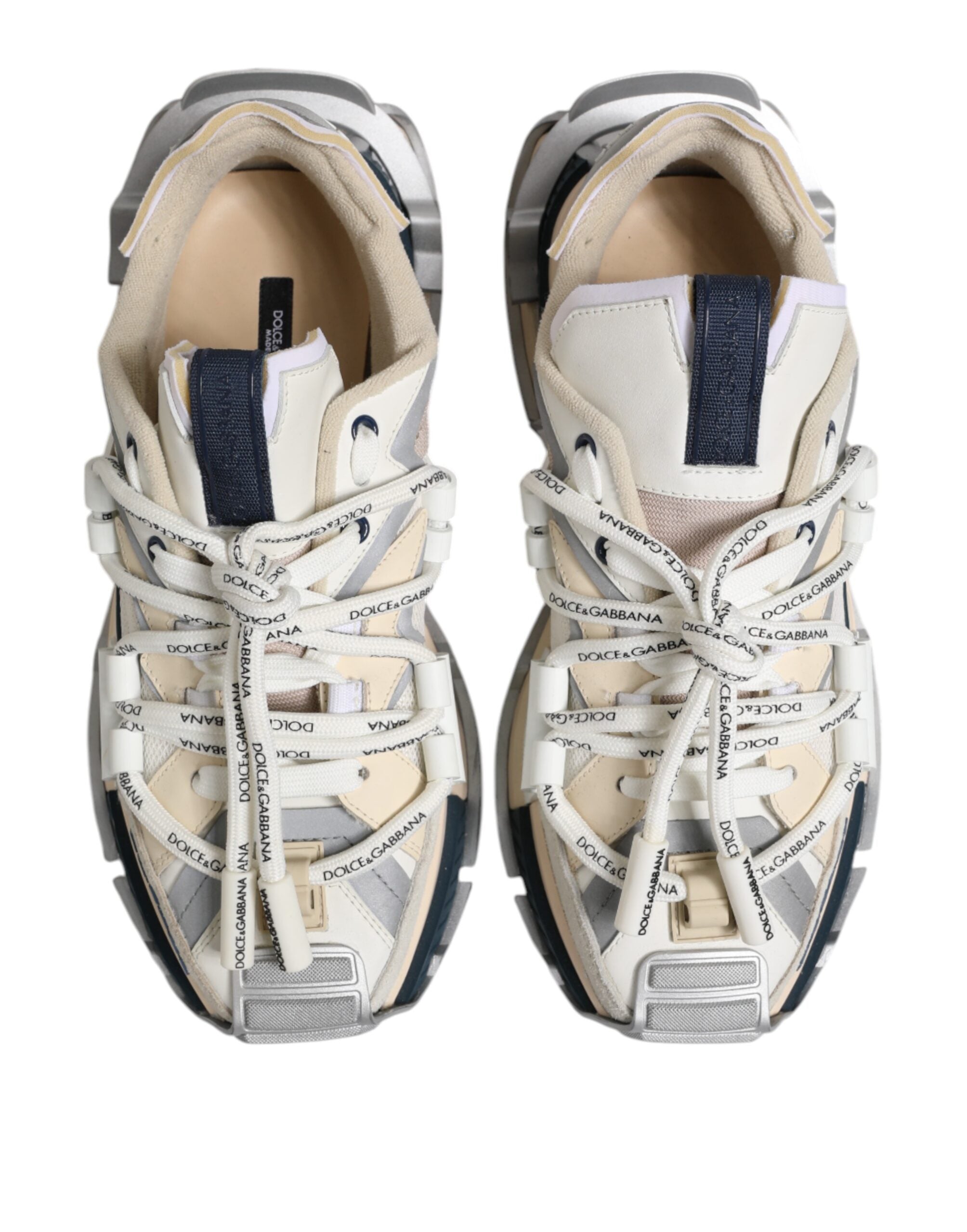 Dolce &amp; Gabbana Multicolor Space Low Top Herren Sneakers Schuhe