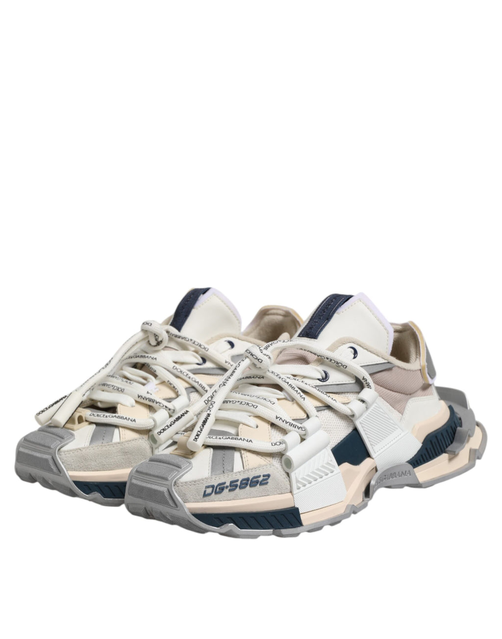 Dolce &amp; Gabbana Multicolor Space Low Top Herren Sneakers Schuhe