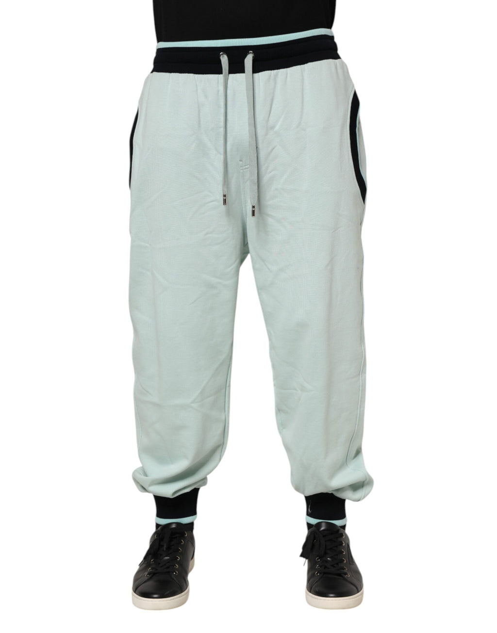 Dolce &amp; Gabbana Hellgrüne Jogginghose aus Baumwolle für Herren
