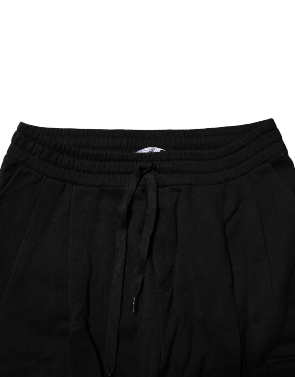 Dolce &amp; Gabbana – Schwarze Jogginghose aus Baumwolle mit Logo