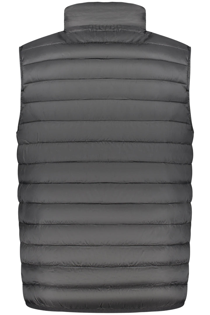 CAVALLI CLASS MEN&#39;S BLACK SLEEVELESS JACKET