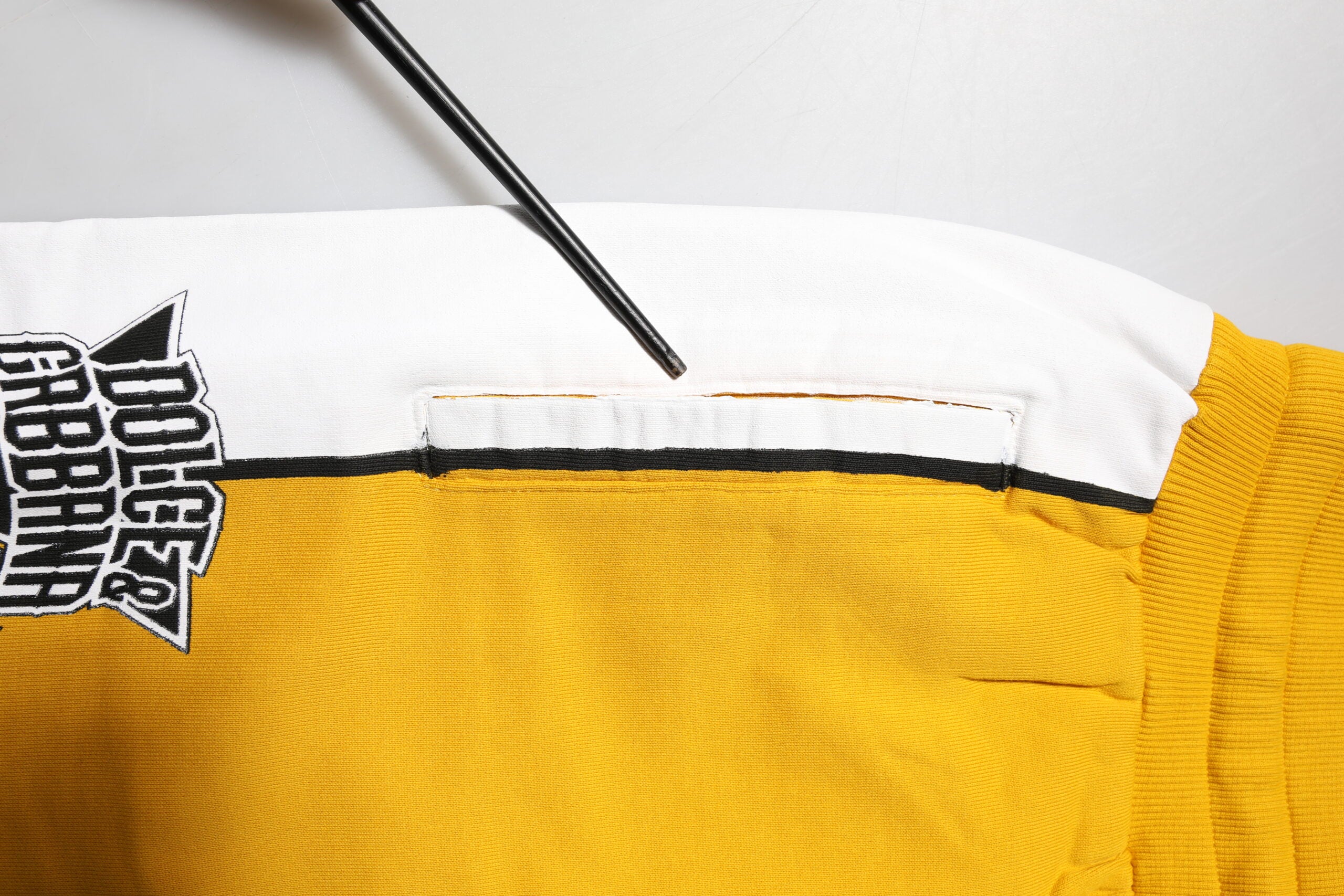 Dolce &amp; Gabbana – Jogginghose aus Baumwolle mit Kordelzug in Gelb