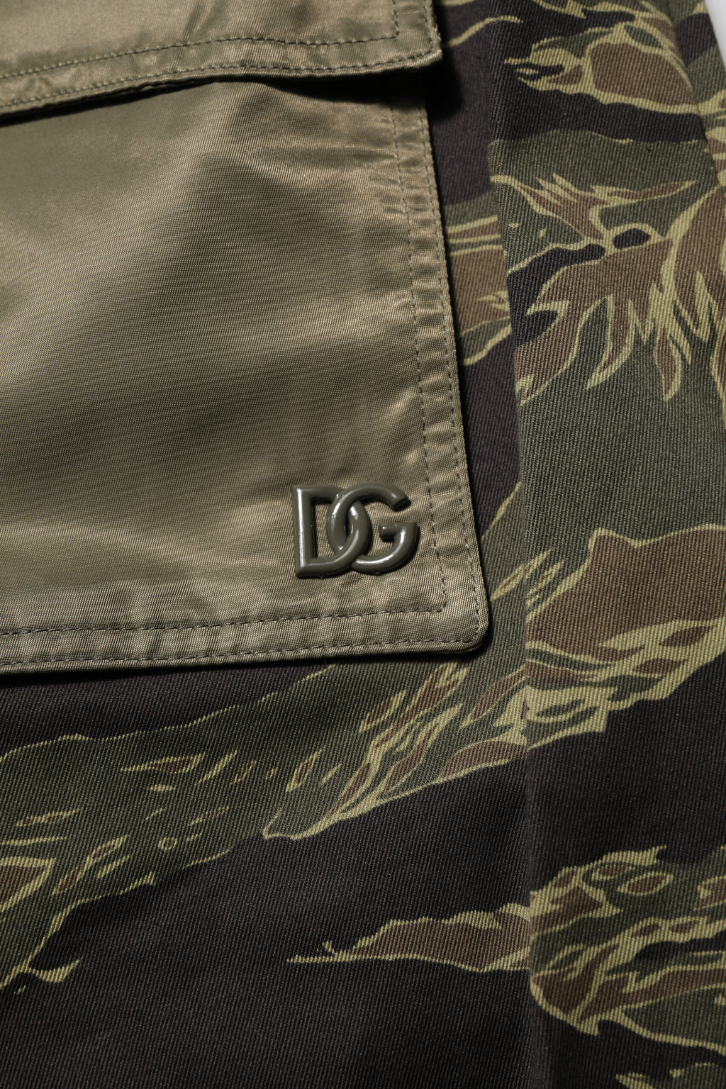 Dolce &amp; Gabbana Mehrfarbige Cargo-Camouflagehose