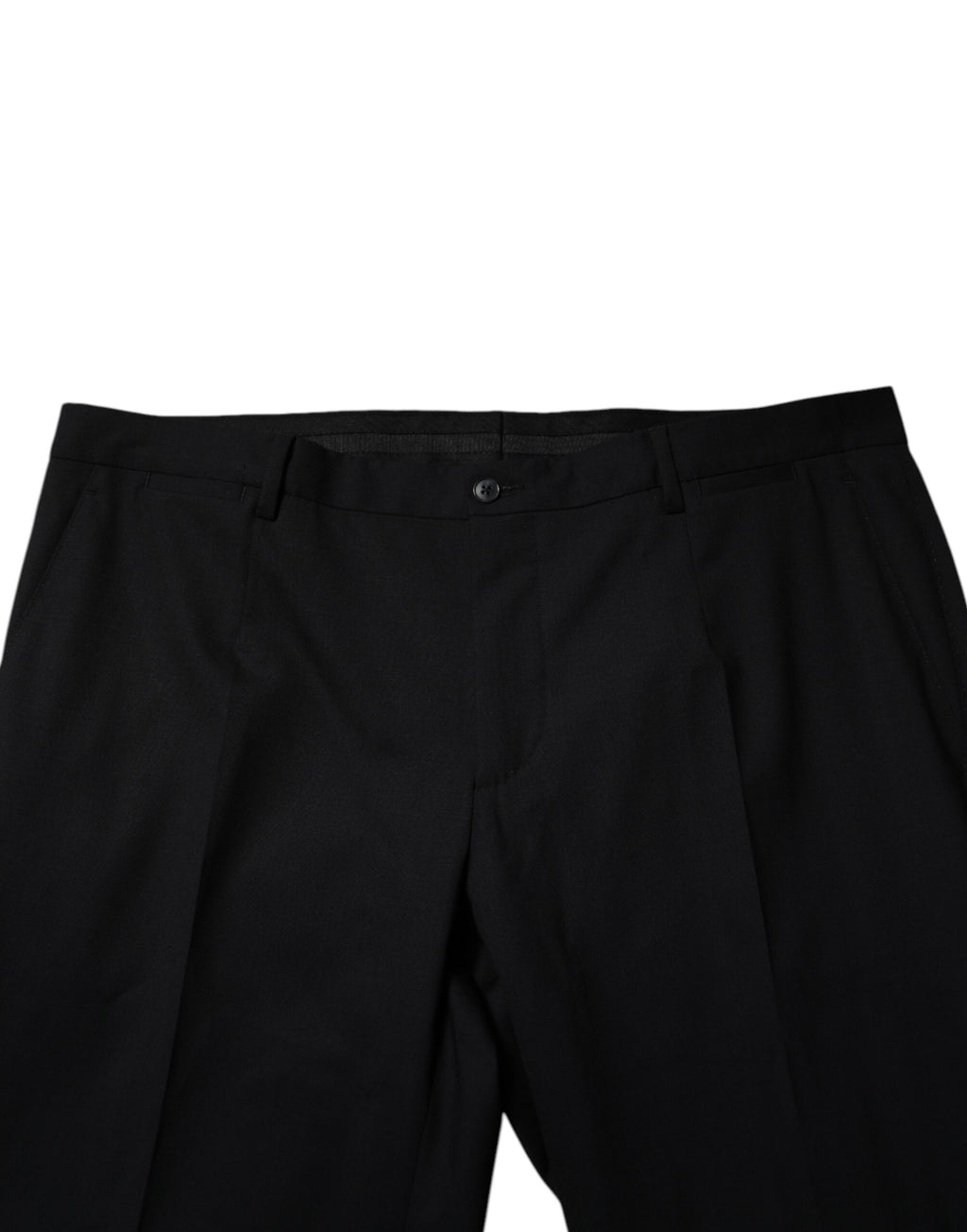 Dolce &amp; Gabbana – Schwarze Anzughose aus Wolle